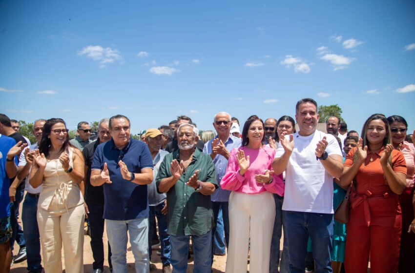  Governador Paulo Dantas entrega obras do Pró-Estrada em Monteirópolis