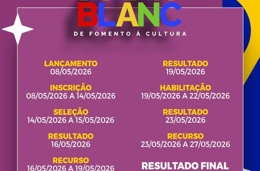  EDITAL DE CHAMAMENTO PÚBLICO Nº 01/2026 – PNAB